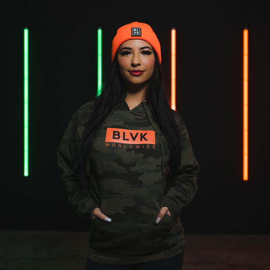 BLVK Camo Hoodie