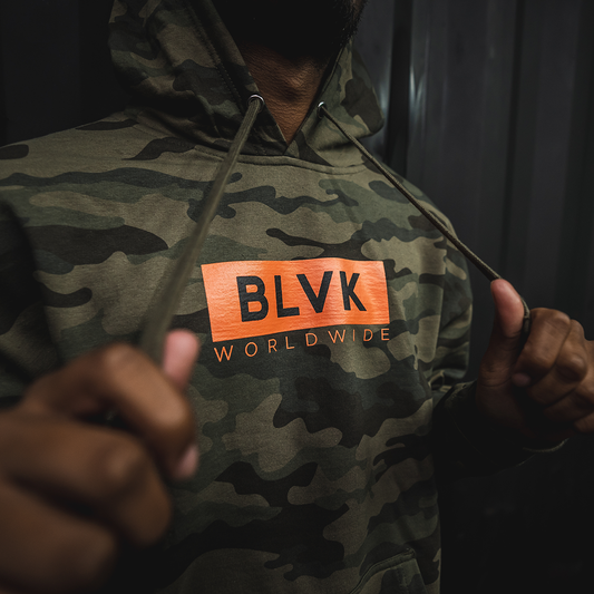 BLVK Camo Hoodie