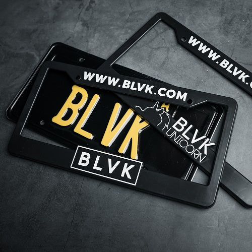 BLVK License Plate Frame